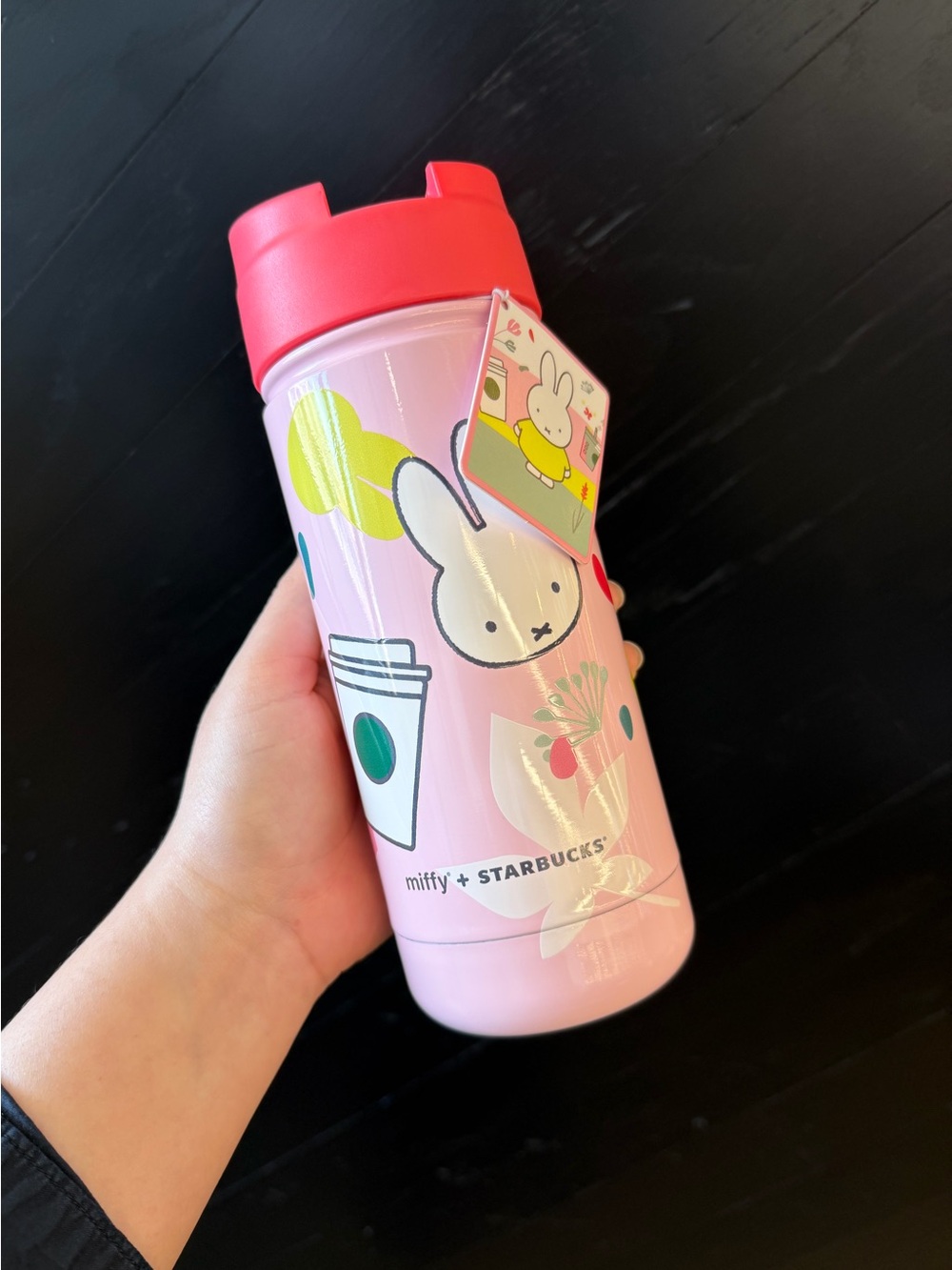 Starbucks x Miffy Pink Hot Drink Tumbler